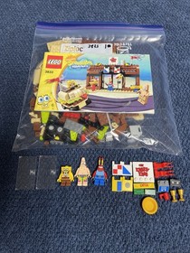 LEGO SpongeBob 3833 Krusty Krab Adventures 100% Complete W/Instructions 