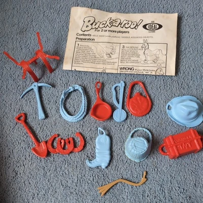 Ideal Toy Corp  1970 Buckaroo Toy Game Spare Parts only  - Image 1 of 4