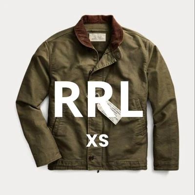 RRL Limited Edition Deck Jacket XS Olive Cotton Vintage Style Japan Made - Image 1 of 4