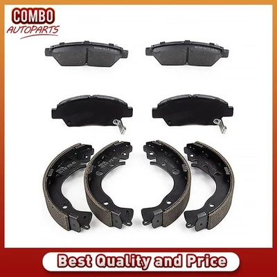 Pastillas de freno delanteras zapatas de freno traseras para Honda Fit 2009-2013 2015-2019 1,5 L Foto 1 de 4