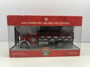 2003 Starbucks Holiday Collectible CORGI With Box Mack LJ Truck 1/50 2nd Series - Picture 1 of 5