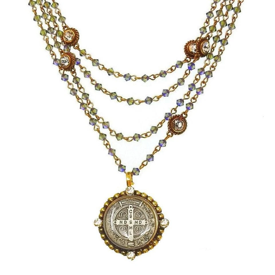 VSA | Virgins Saints & Angels San Benito Bicone Magdalena in Rhodium Foto 1 de 1