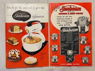 Sunbeam CF-5 Cocina Aluminio Freidora De Luxe Mezclador Automático Manual Foto 1 de 4