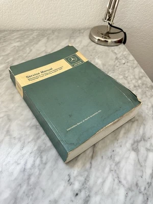 Mercedes Benz Service Manual 1959 On Vintage Original - Image 1 of 4