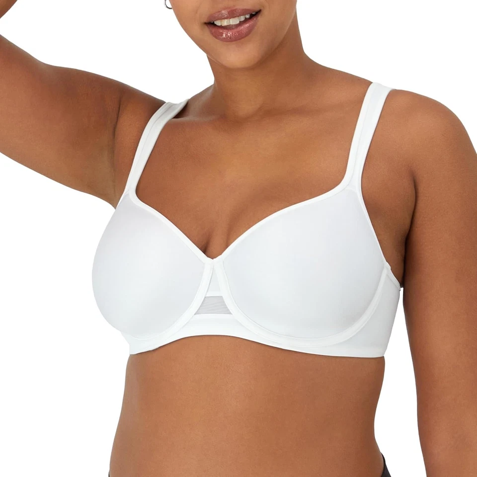 BALI Sz 38ddd One Smooth U Ultra Light Minimizer Underwire Bra DF3490