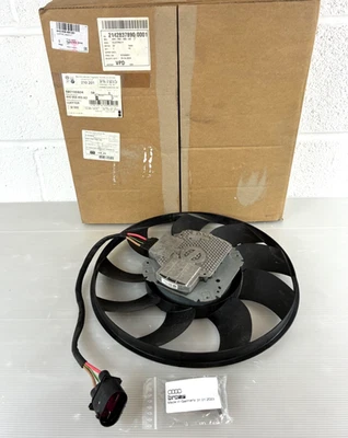 AUDI A6 S6 A5 A6 A7 3.0 TFSI /TDI LEFT RADIATOR ELECTRIC COOLING FAN NEW GENUINE - Image 1 of 4