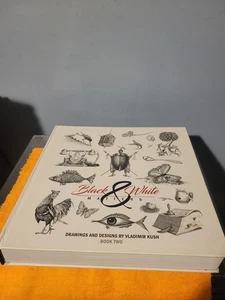 Black & White Matters Drawings And Design By Vladimir Kush Book Two - Picture 1 of 6