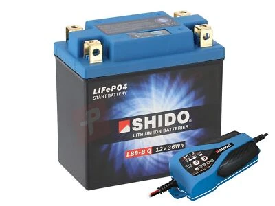 DAELIM VS 125 1998-1999 Shido Lithium Battery & Charger - Image 1 of 2