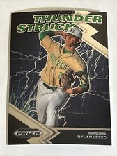 Dylan Lesko 2022 Panini Prizm Draft Picks Thunder Struck RC High School Rookie