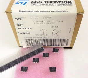 2 pieces TSH151IN OP AMP 150MHz  RF and VIDEO AD817 TSH151 OPA650 NEW ~ - Picture 1 of 8