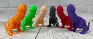 3D bedruckter Dickasaurus-Rex - unhöfliches Geschenk, lustig 3D, Hirsch, Henne, Penis, Hahn 10 cm - Bild 1 von 18