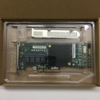 Adaptec ASR-71605 16-Port 6Gb/s 1GB SAS SATA PCIe RAID Controller - Image 1 of 4