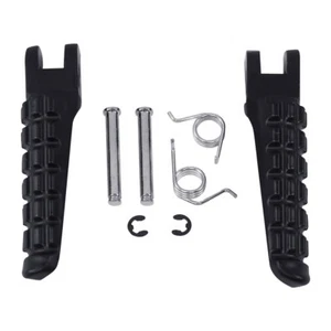 Matte Black Front Footrest Foot Pegs Fit For DUCATI Monster 696 796 09-14 13 12 - Picture 1 of 7