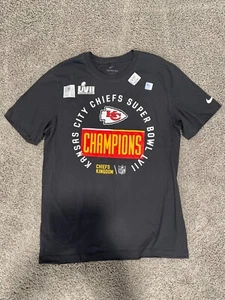 Nike Men's KC Chiefs Super Bowl LVII Champions T-Shirt MSRP $40 - Picture 1 of 1