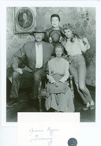 Irene Ryan Hand Signed Index Card & Photograph (unsigned) from, "Granny" - Picture 1 of 1