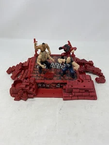 1999 - JAKKS PACIFIC 1997- WWF DEADLY DUNGEON -WRESTLING RING FIGURE -INCOMPLETE - Picture 1 of 8