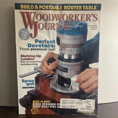 Vintage Woodworker’s Journal February 2001 Perfect Dovetails: Three Premium Jigs - Image 1 of 4