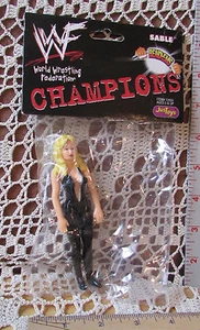 WWF World Wrestling Fed CHAMPIONS 1999 SABLE BEND-EMS Figure Sealed Just-Toys - Picture 1 of 10