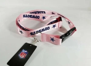 Soporte de identificación para llavero con cordón de los Dallas Cowboys de la NFL - Imagen 1 de 4