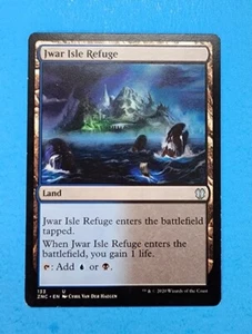 1x Jwar Isle Refuge Zendikar Rising Commander Mtg Magic Card Dual Land 133 - Picture 1 of 2