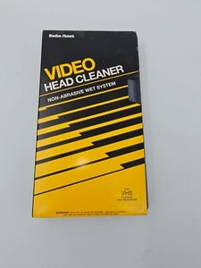 Video Head Cleaner Radio Shack VHS Non-Abrasive Wet System 44-1213 vhs-c - Picture 1 of 4