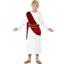 1511776-smiffys Costume Antico Romano Bianco con veste Cinta e Copricapo