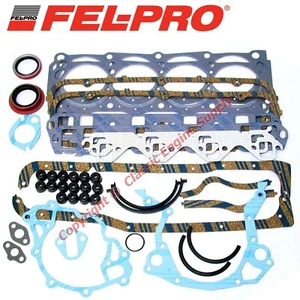 Nuevo juego de juntas de revisión de motor Fel Pro 1975-1983 Ford sb 351W Windsor - Imagen 1 de 3