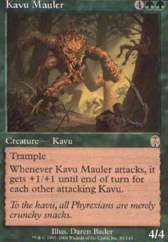 Kavu Mauler ~ Lightly Played Apocalypse MTG Magic UltimateMTG Green Card - Image 1 of 1