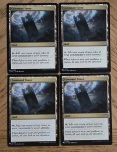 1x Playset of (4) NM Command Tower #280 "The List" Reprint OTC Outlaws Thunder - Picture 1 of 1