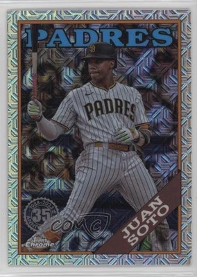 2023 Topps Update 1988 Topps Chrome Silver Pack Mojo Juan Soto #T88CU-69 - Image 1 of 2