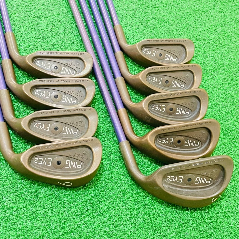 Ping Eye2+ Beryllium Copper Black Dot Iron Set #3-9,W,S /TOUR VIOLET - Image 1 of 4