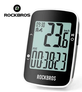 ROCKBROS MTB Bike Computer R1 GPS, Bluetooth, Waterproof, ANT+ Odometer NIB - Picture 1 of 7