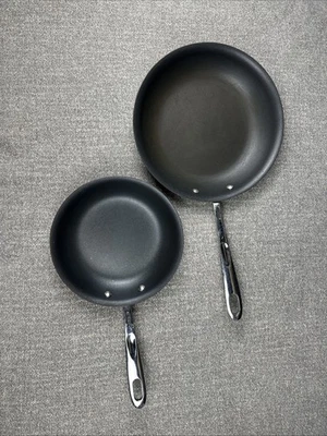 Emeril 8" And 10" All-Clad Anodized Non-Stick Skillet French Chef Pan Fry Pot - Image 1 of 4