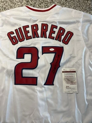 Vlad Guerrero Anaheim Angels Signed Jersey With Authentification - Image 1 of 2