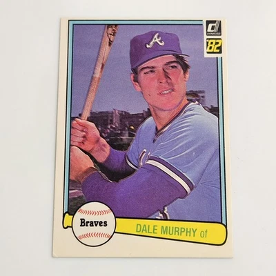 Dale Murphy Braves 1982 Donruss 棒球卡 #299 — 第 1/2 张图片