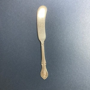 Cuchillo de mantequilla colonial sureño esterlina de 5 3/8" de longitud vintage de bellas artes - Imagen 1 de 8