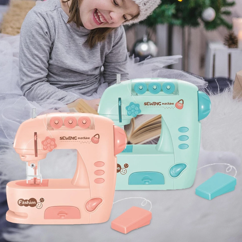 Electric Sewing Machine Kids Craft Learning Toy DIY for Beginner Kids Girl - image 1 of 1