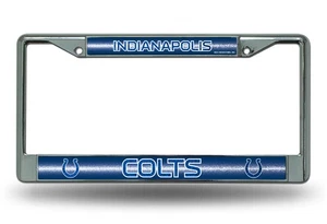 Indianapolis Colts Glitter Chrome Frame - Picture 1 of 1