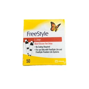 Freestyle Lite Blutzucker Diabetiker Teststreifen (50 Streifen) - Bild 1 von 4