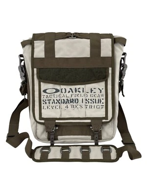 Oakley Tactical Field Gear Standard Issue Canvas Messenger Bag Adjustable Strap - Image 1 of 4