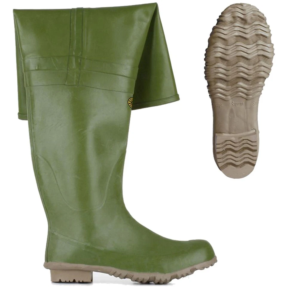 Superga Mc Padus Marrone - Uomo Scarpe Stivali Di Gomma Cosciali - Imagen 1 de 1