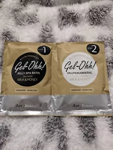 Avry Beauty Gel-Ohh Jelly bath Spa Milk & Honey pedicure set step 1 and 2 luxury - Picture 1 of 2
