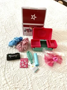 American Girl Courtney’s Caboodle And Hair Accessories Kit 1986 Style New - Picture 1 of 9
