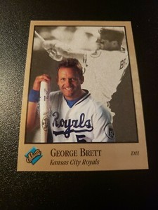 1992 Leaf Studio George Brett #181 - Kansas City Royals