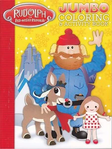 Rudolph the Red-Nosed Reindeer Coloring Book ~ Yukon Cornelius - Foto 1 di 1