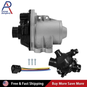 Electric Water Pump W/ Thermostat for BMW E60 E82 335i 535i X1 X3 11517632426 - Picture 1 of 12
