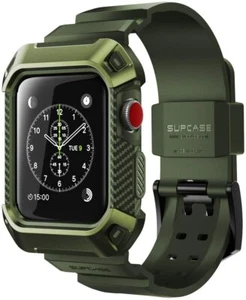 For Apple Watch 3 2 1, SUPCASE Rugged Aesthetic Case Protective Cover Strap Band - Picture 1 of 29