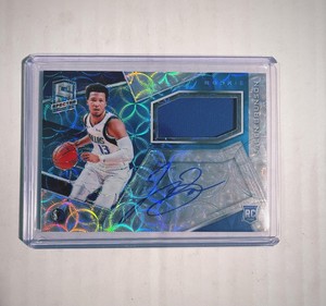 Jalen Brunson Spectra Rookie Patch Auto /99 CLEAN