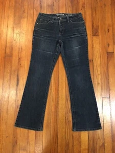 WOMENS ND NEW DIRECTIONS BOOTCUT STRAIGHT BLUE JEANS TAG 10P AVG FITS 31W x 29L - Picture 1 of 12