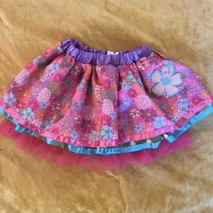 Wellie Wishers from American Girl Size 4-6 Skirt Pink Play Bow Animal Face - Picture 1 of 10